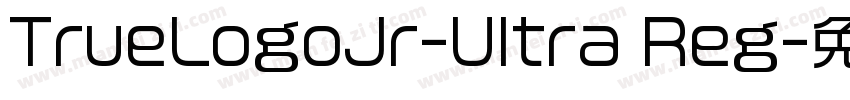 TrueLogoJr-Ultra Reg字体转换